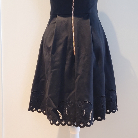 ❤️TED BAKER BLACK COCKTAIL DRESS - Picture 11 of 13